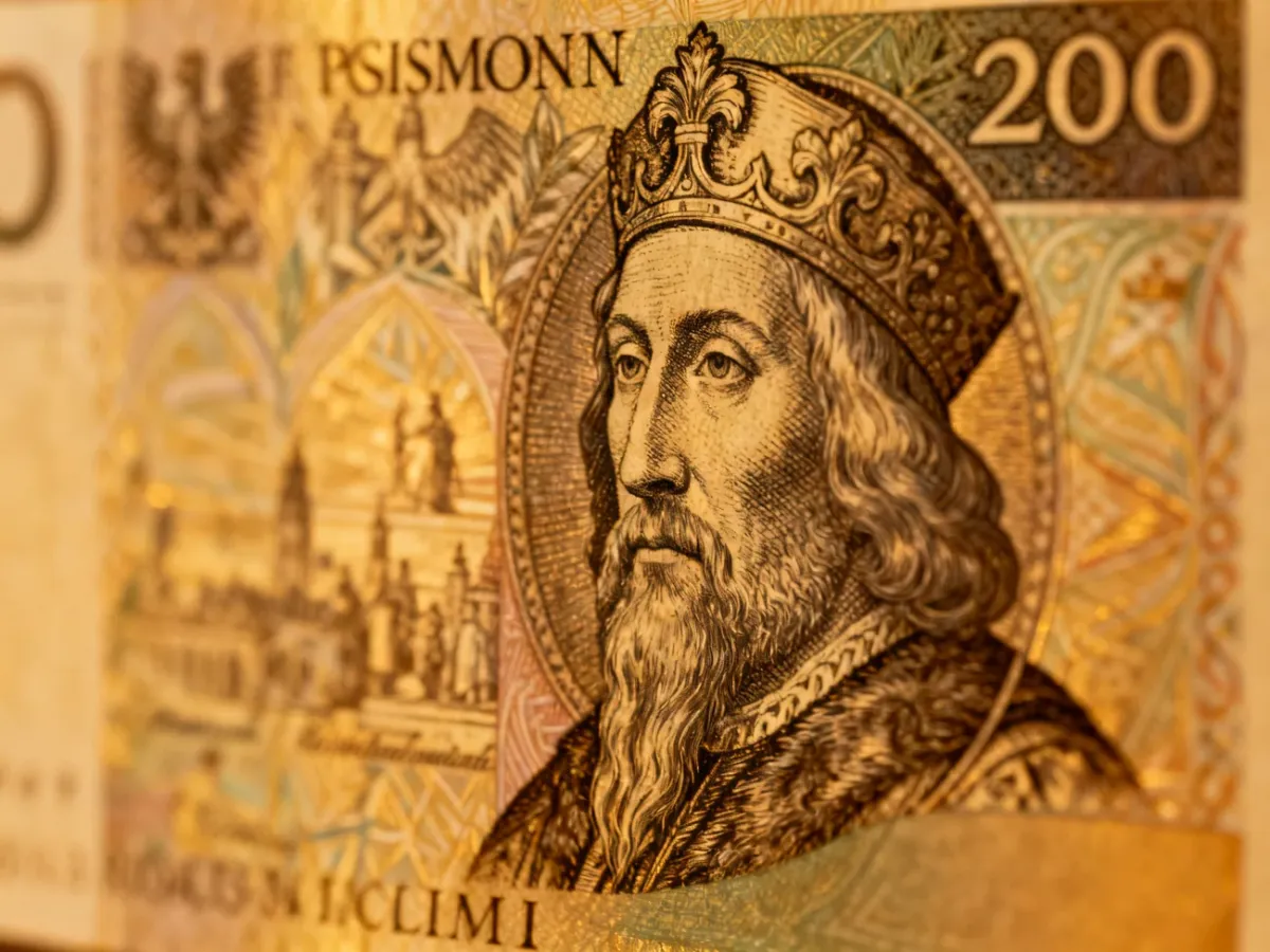 Banknot 200 zł z wizerunkiem króla Zygmunta I Starego